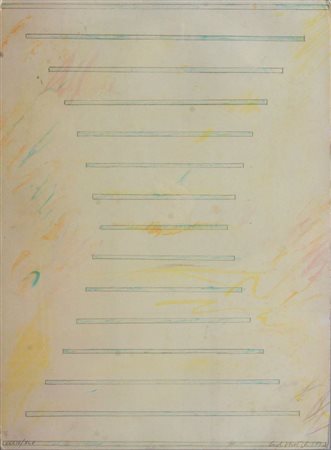 CY TWOMBLY (Edwin Parker, Jr.) Lexington (USA) 1928 "Senza titolo" 1970...