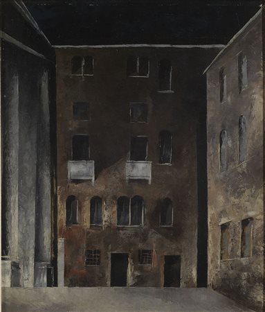 PETRELLA DA BOLOGNA VITTORIO Bologna 1886 - 1951 Venezia "Venezia - Notturno"...