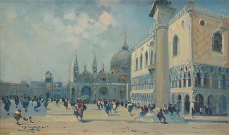 GHEDUZZI CESARE Crespellano (BO) 1894 - 1944 Torino "Venezia - Piazza San...