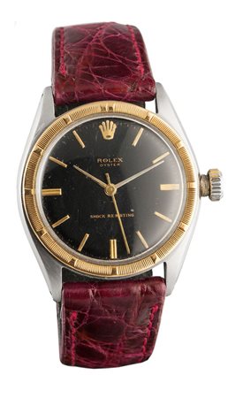 ROLEX Mod. "Oyster Perpetual", ref. 6480, anni '50 Diam 34 Cassa oyster in...