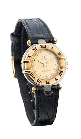 OMEGA Mod. "Constellation", anni '90 Diam. 25 Cassa in tre parti con anse...