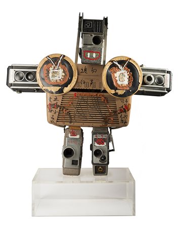 Nam June Paik (Seul 1932 - Miami 2006) - "Senza titolo" Scultura (radio,...