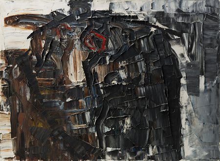 Jean Paul Riopelle (Montreal 1923 - Ile-aux-Grues 2002) - "Hibou-Roc" 1969...