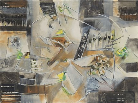 Roberto Matta (Santiago del Cile 1911 - Civitavecchia 2002) - "Senza titolo"...