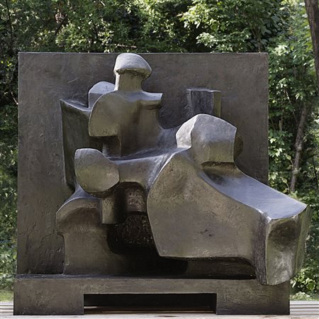 Mario Negri (Tirano 1916 - 1987) - "Genesi - Metopa della natività" 1973...