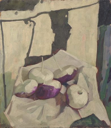 Felice Casorati Novara 1883 - Torino 1963 Rape (sul panno), (1944) Olio su...