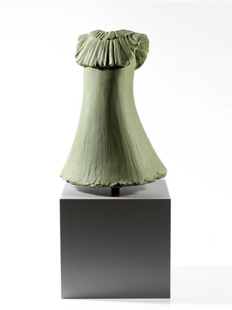 Robin Heidi Kennedy (Mexico City 1956) LITTLE GREEN DRESS gesso dipinto e...