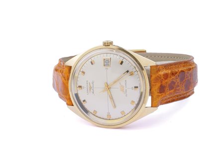 OROLOGIO LONGINES ULTRA CHRON ref. 7950 anni 60/70 in oro giallo 18kt,...