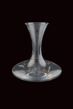 DECANTER IN CRISTALLO INCISO produzione recente A CRYSTAL DECANTER current...