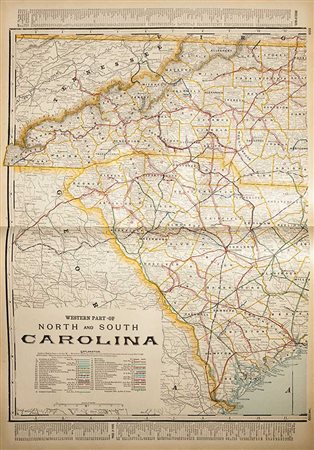 Atlante - Cram, George F. Cram's Standard American Railway System Atlas of...