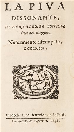 Bocchini, Bartolomeo Il trionfo di Scappino Modena, per Bartolomeo Soliani,...