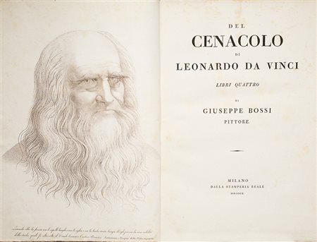 Bossi, Giuseppe Del Cenacolo di Leonardo da Vinci Milano, Stamperia Reale,...