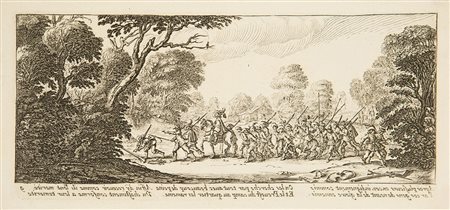 Callot, Jacques De Droeve Ellendigheden van den Oorlooch. Seer aerdigh en...