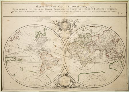 Cartografia - Sanson d'Abbeville, Nicholas - Jaillot, Hubert Mappe-Monde...