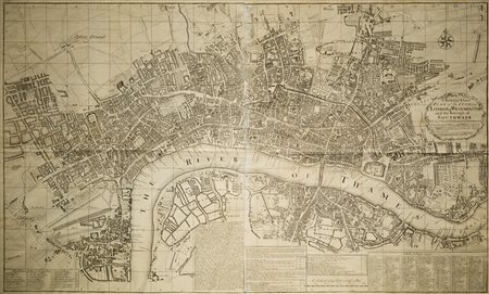 Londra - Smith, Joseph New and Exact Plan of the Cities of London &...