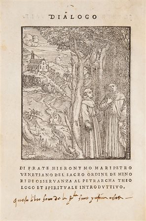 Malipiero, Girolamo [Francesco Petrarca] Il Petrarcha spirituale Venezia,...