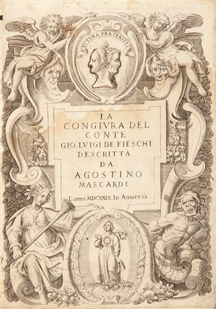 Mascardi, Agostino La congiura del Conte Gio. Luigi Fieschi Anversa, s.n.,...