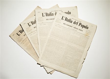 Mazzini, Giuseppe - Riviste L’Italia del Popolo. Giornale dell’Associazione...