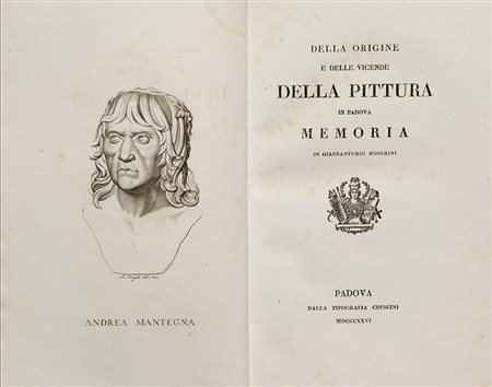 Padova - Moschini, Giannantonio Della origine e delle vicende della pittura...