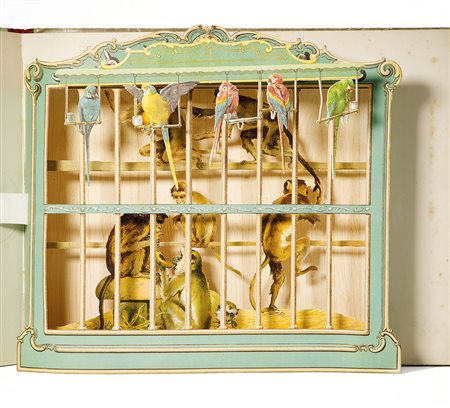 Pop-up book - Weedon, L. L. & Hetcher, Evelyn The Model Menagerie with...