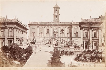 Roma - [Brogi, Giacomo] Album fotografico di fine ottocento (1870 - 80 c.ca),...