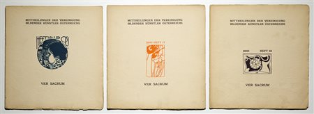 Secessione austriaca - Riviste Ver Sacrum Vienna, Holzhausen, 1900....