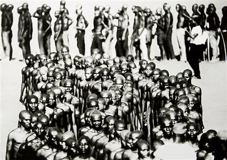 Romano Cagnoni (b. 1935) BIAFRA - recruits, 1968 Stampa alla gelatina sali...