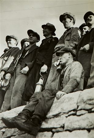 Foto Giacomelli Venezia Minatori, ca. 1938 Stampa vintage alla gelatina sali...