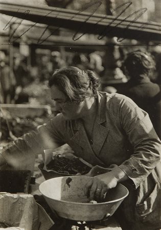 Germaine Krull (1897-1985) Les Halles, ca. 1930 Stampa vintage alla gelatina...