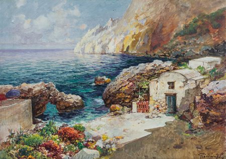 GIORDANO FELICE Napoli 09/01/1880 - Capri (Na) 25/08/1964Paesaggio della...