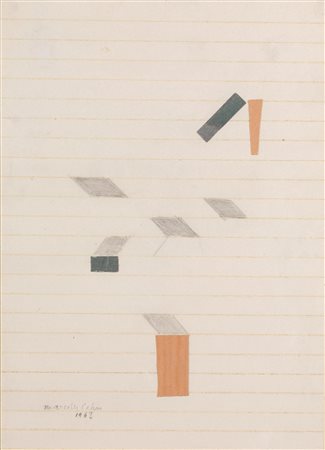 Marcelle Cahn (Strasburgo 1895 - 1981) EQUILIBRIO DI...