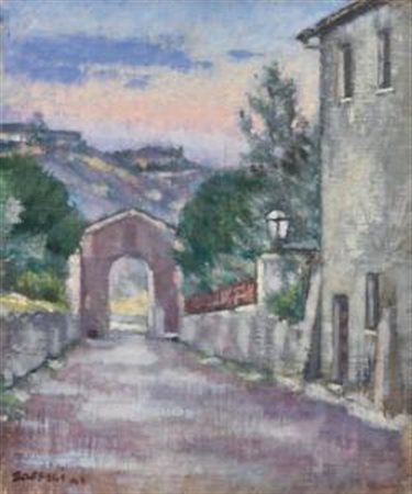 Ardengo Soffici Rignano sull'Arno (Fi) 1879 - Vittoria Apuana (Lu) 1964 Porta...