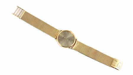 OROLOGIO IN ORO GIALLO Omega bracciale non originale, gr 60,5 YELLOW GOLD...