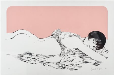 GUIDO CREPAX (Milano 1933 - 2003) LITOGRAFIA a colori prova d'autore...