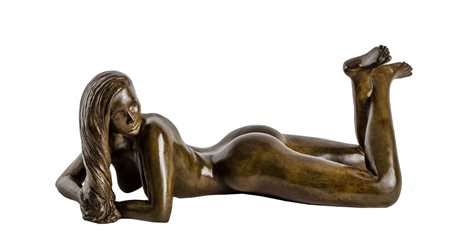 VALERIO DeMarchi (VALERIUS) (Conegliano (Tv) 1941) SCULTURA in bronzo,...