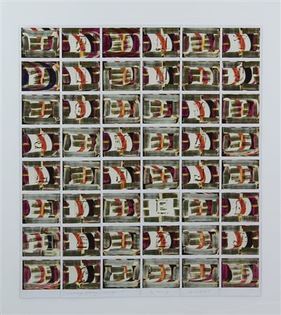 Galimberti Maurizio Antonio Vivaldi… Venezia collage di 48 polaroid, cm....