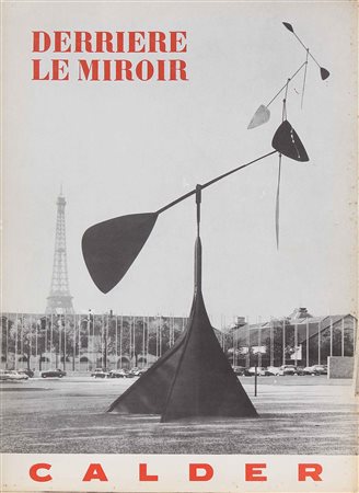 CALDER ALEXANDER (1898 - 1976) Derriere le miroir. Litografie. Cm 28,00 x...