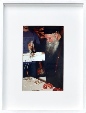 HERMANN NITSCH Performance Fotografia a colori cm. 30x20 es. 22/200 Firma e...