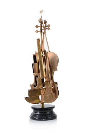 ARMAN FERNANDEZ Nizza 1928 - New York 22/10/2005Violon cubiste, 2004scultura...