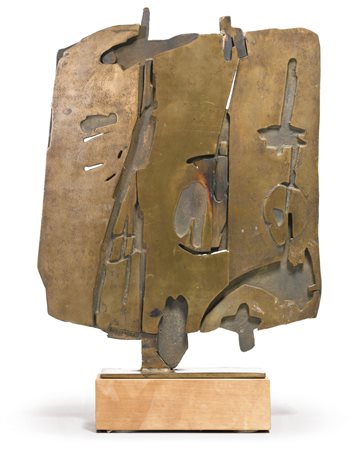 Pietro Consagra 1920 - 2005 TELEGRAMMA I SIGNED AND NUMBERED 00/3, BRONZE....