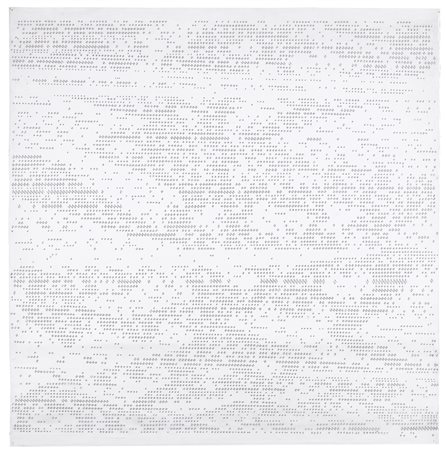 Dadamaino 1930 - 2004 LETTERA 12 - (1) SIGNED, TITLED, INSCRIBED AND DATED...