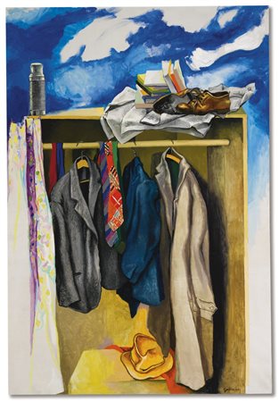 Renato Guttuso 1912 - 1987 ARMADIO REALISTA SIGNED AND DATED 66; SIGNED,...