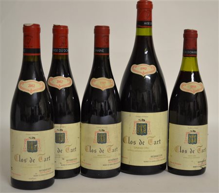 Clos de Tart Mommessin Cote de Nuits, Grand Cru 2002 - 2 bt 1999 - 1 bt 1992...