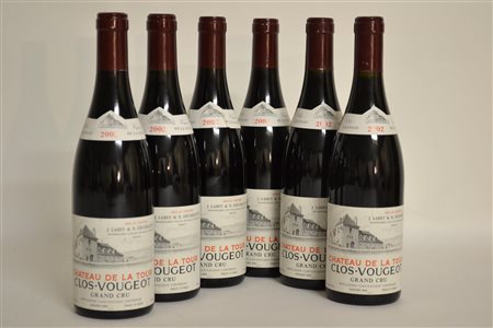 Clos-Vougeot Chateau de Latour 2002 Cote de Nuits, Grand Cru 6 bt E