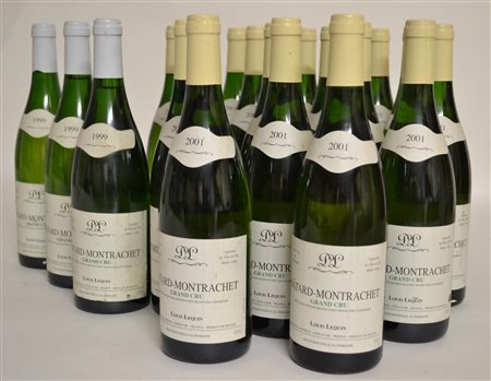 Batard-Montrachet Domaine Louis Lequin Cote de Beaune, Grand Cru 2001 - 18 bt...