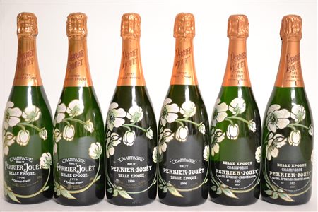 Belle Epoque Perrier-Jouet 1996 - 2 bt 1990 - 2 bt 1985 - 2 bt 6 bt E