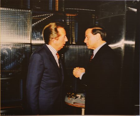 Un colloquio informale tra Mike ed il Cavalier Berlusconi