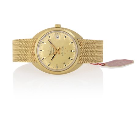 LEVRETTE LEVRETTE COMMODOR ANNI '70.C. tonneau in oro giallo 18 kt con...