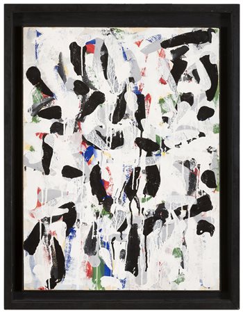 JEAN PAUL RIOPELLE Montreal 1923 - 2002 Senza titolo, 1956 Gouache su carta e...