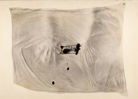 ANTONI TAPIES Barcellona 1923 - 2012 Senza titolo, 1983 Tecnica mista con...